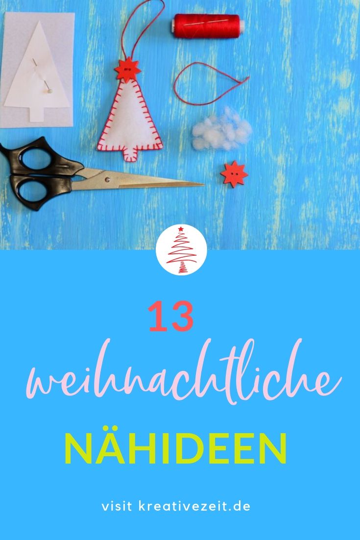 13 weihnachtliche Nähideen